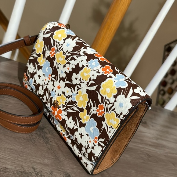 ❌SOLD❌NWT Tory Burch Emerson Printed Combo Crossbody Bag - Picture 6 of 10